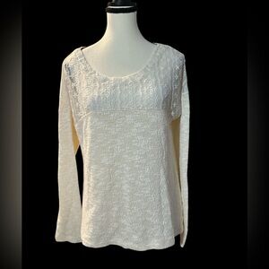 Hannah Cream Lace Blouse